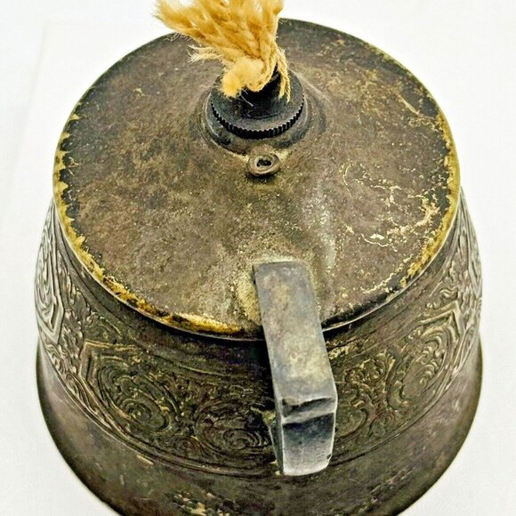 Apollo Etchardt Oil Lamp Bernard Rices Sons Inc Antique 1924 Made USA - Picture 5 of 10